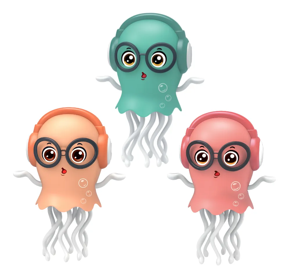 Pulpo Bailarin Musical ROSADO - Imagen 5