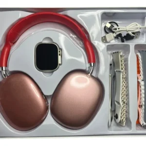 RELOJ SMART WACHT P9 ULTRA ROJO
