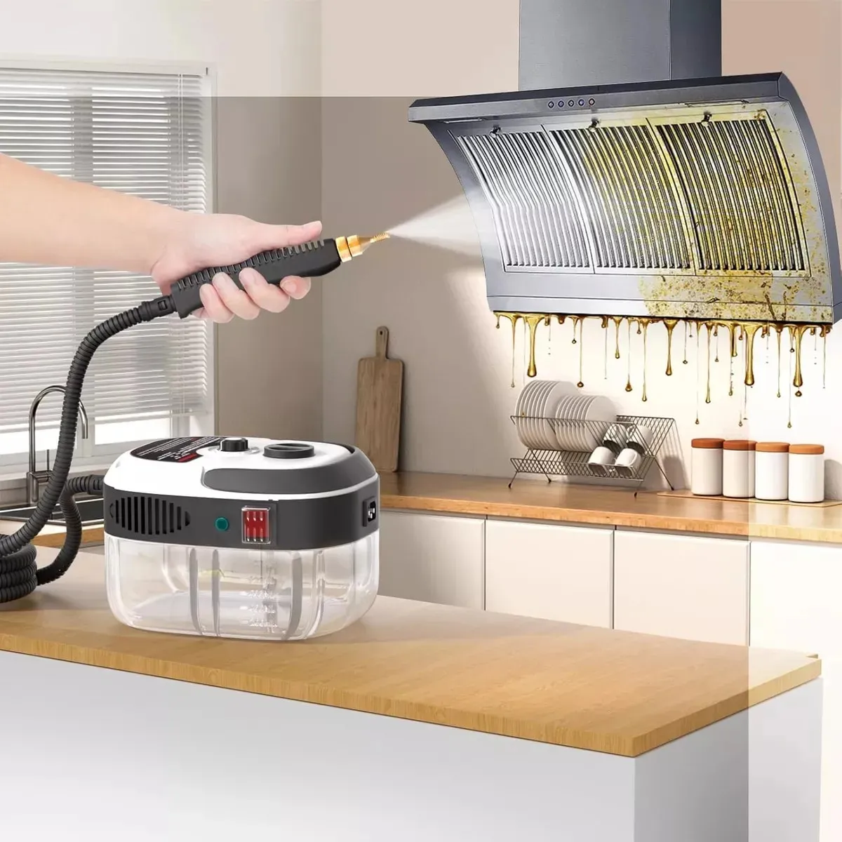 Limpiador De Vapor De Alta Temperatura De 2500w - Imagen 3