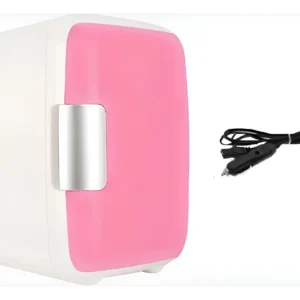 NEVERA COOLER PARA AUTO 4L ROSADO