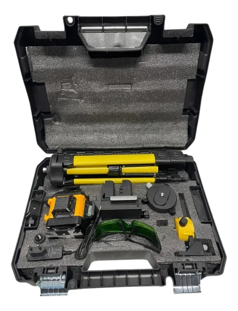 Nivel Laser De 16 Líneas Con Trípode Tasbel AMARILLO - Imagen 2