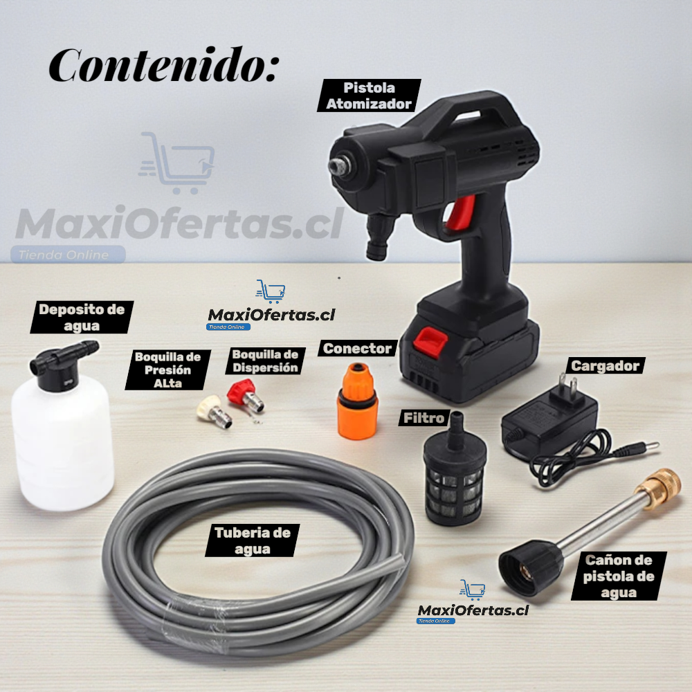 HIDROLAVADORA ATOMIZADOR DE 48V 1 BATERIAS - Imagen 3