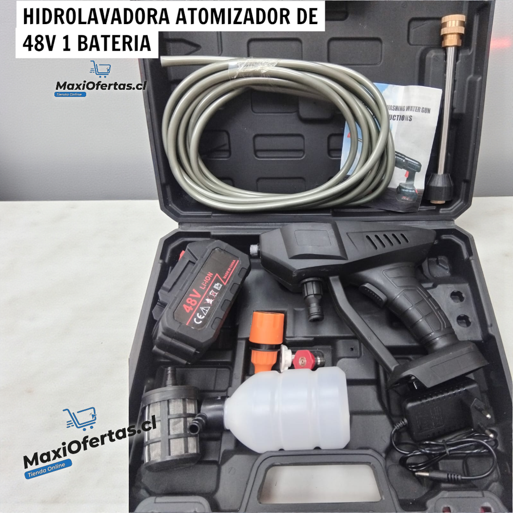 HIDROLAVADORA ATOMIZADOR DE 48V 1 BATERIAS
