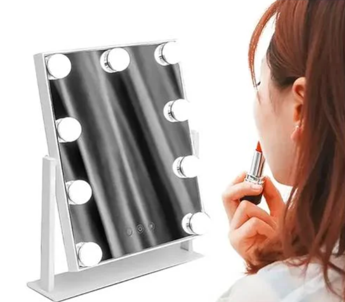ESPEJO MAQUILLAJE TOCADOR 9 LUCES