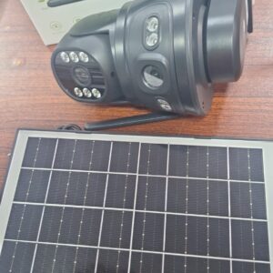 CAMARA DOBLE LENTE EXTERIOR SOLAR PARA WIFI Y TARGETA SIM