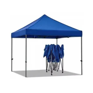 TOLDO PLEGABLE 2 X 3 CON ESTRUCTURA AZUL
