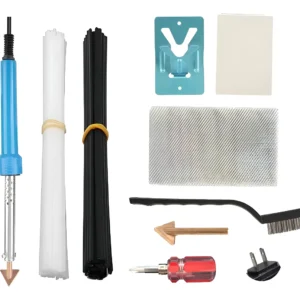 KIT SOLDADURA DE PLASTICO MALLA METALICA Y VARILLA PLASTICO