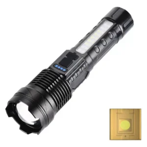 LINTERNA RECARGABLE LED PM10 CON IMAN DOBLE LUZ