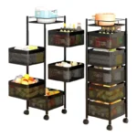 Carrito Organizador Con Ruedas 5 NIV CUADRADO