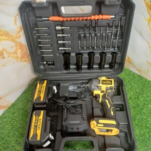 PISTOLA DE IMPACTO INALAMBRICO 98V TASBEL AMARILLO