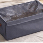 PACK 4 CAJA DE TELA ORGANIZADORA DE ROPA CON TAPA