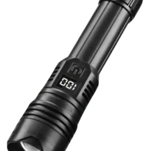 Linterna Táctica Led Recargable Tipo Usb-c Zoom TASBEL