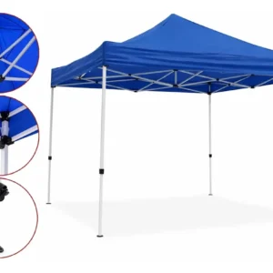 TOLDO 3X3 SEMIAMERICANO AZUL