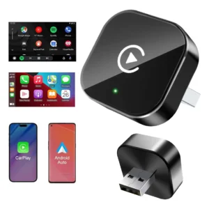 Car Play Adaptador Inalámbrico Y Android Auto Converter 2en1