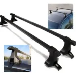 BARRAS PORTA EQUIPAJE 120CM ANCLAR PUERTA AUTO NEGRA